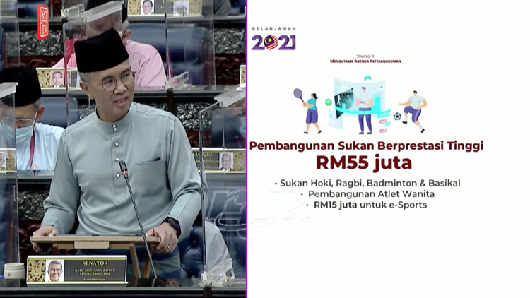 Belanjawan 2021: RM15 Juta Untuk eSport Malaysia