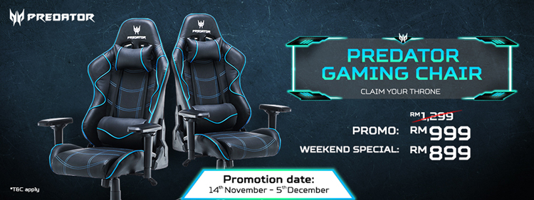 Predator Gaming Chair Promotion A5GL