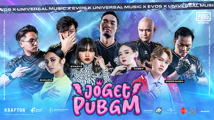 EVOS Esports Dengan Kerjasama Universal Music Malaysia Membawakan Acara Komuniti Joget PUBGM