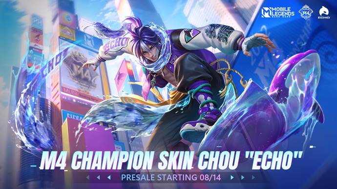 EChouLOUD: M4 Champion Skin Chou Kini Tersedia